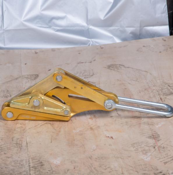 Aluminum Alloy 	Cable Pulling Clamp  Insulated Conductor Gripper 1.7kg ~ 3.2kg Weight