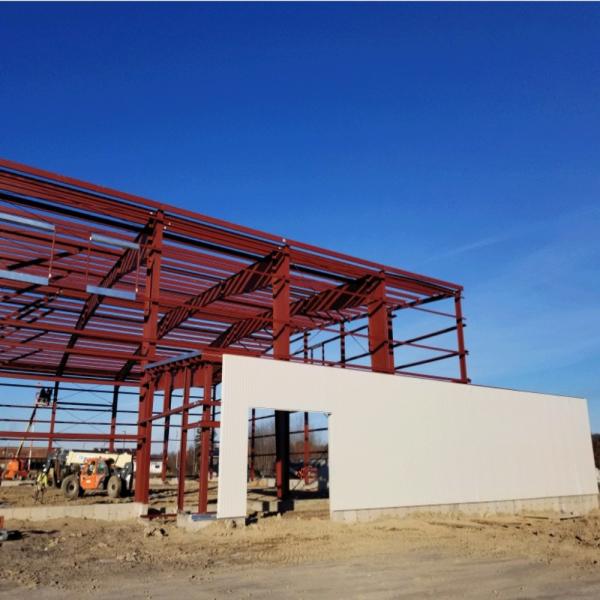 Fast Install Prefab Steel Structure Hangar Steel Aircraft Hangar Buildings