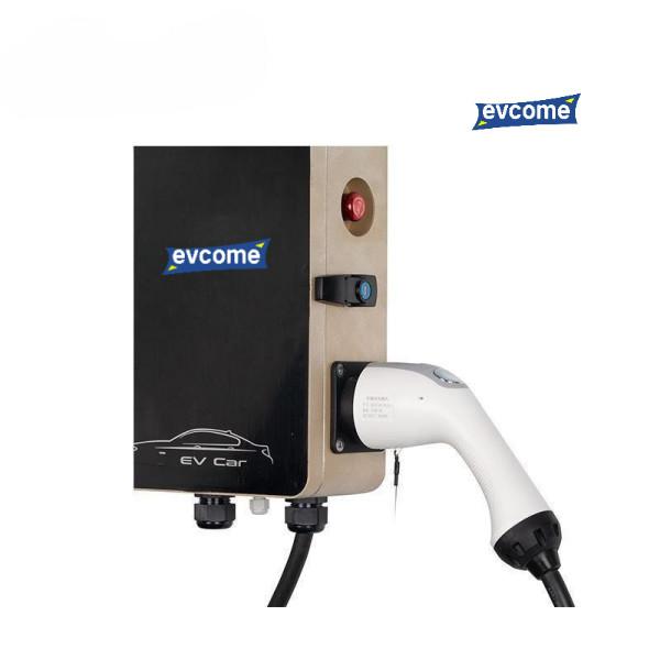 Level 2 Mode 2 Ev Charger Station 14KW 7kw Single Gun Type 2 Electric Vehicle Car