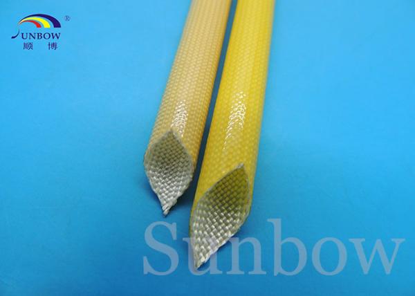 F class oil reisitance Polyurethane fiberglass Sleeving for electric motors