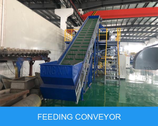 Waste Plastic PET Bottle Recycling Machine Crushing Crusher Washing Drying Dewatering