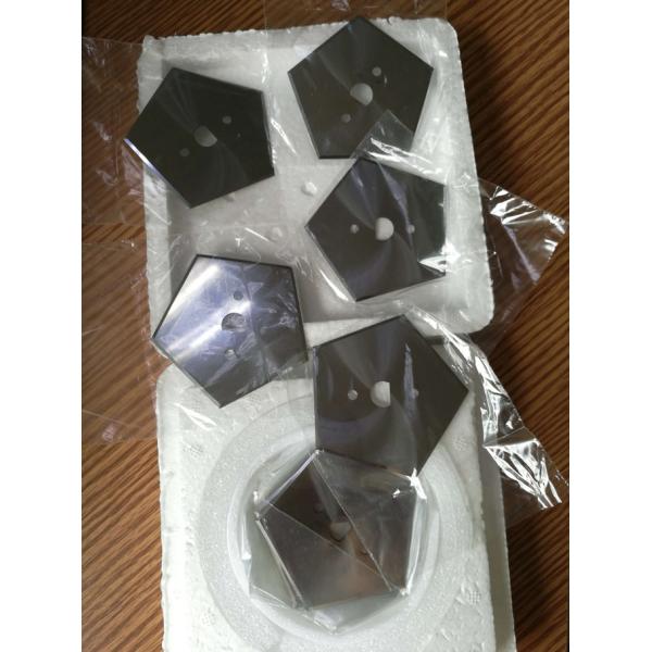 5 ножей Слиттер карбида ножей вырезывания Пентагона режущих кромок для ткани сплетенной цементом