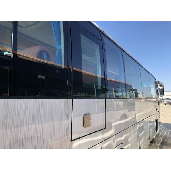 Автобус регулярного пассажира пригородных поездов двигателя зада привода Huang мини автобуса 34 мест правый