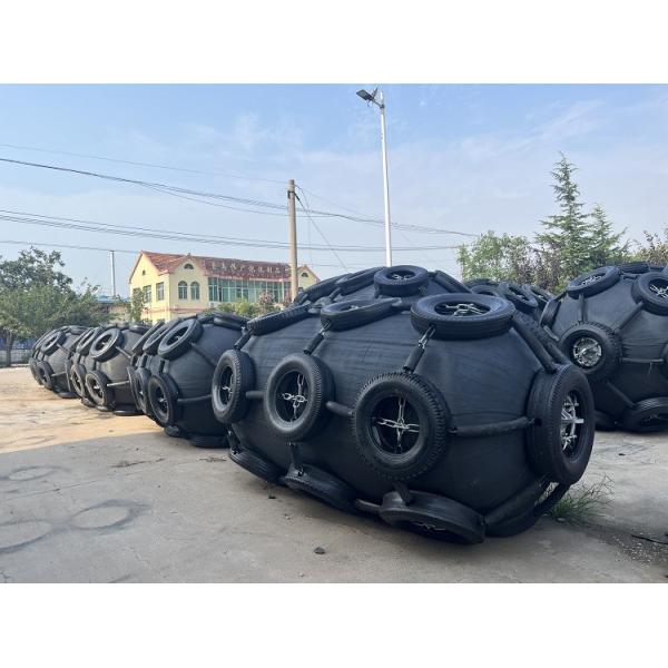 Yokohama Naturail резиновый фендер с резиновым SS черный / серый