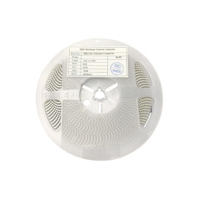 SMD SMT Multilayer Ceramic Capacitors MLCC  0805 50V 10uF 10% X7R