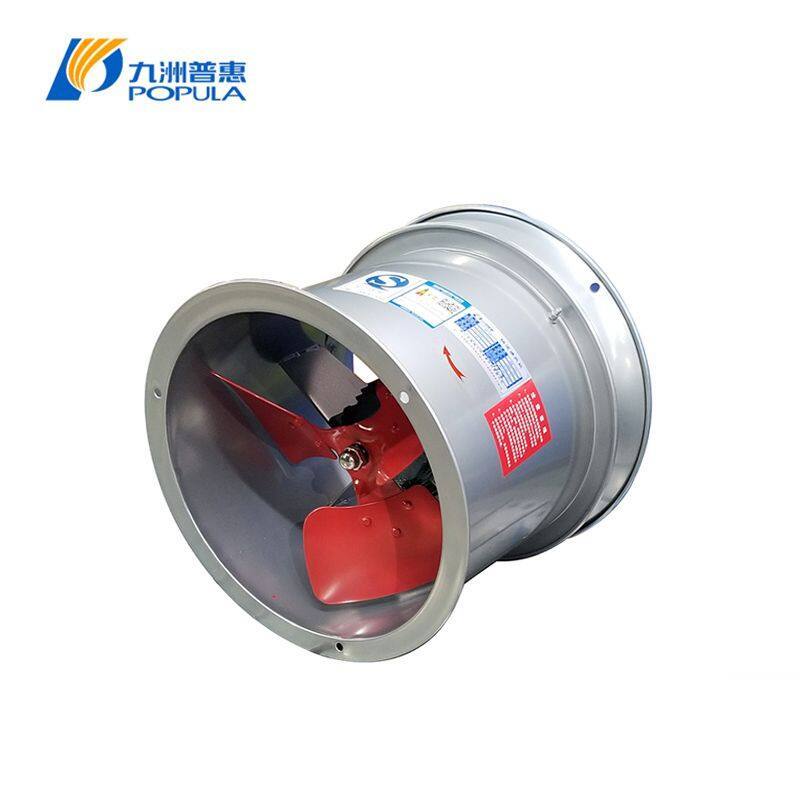 Energy Saving Smoke Pressurization Fan 3D Flow Blade High Airflow Industrial Pipeline Fan