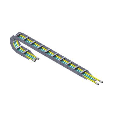 Heavy Duty Metal Drag Chain Flexible Cable Chain For Industrial Automation