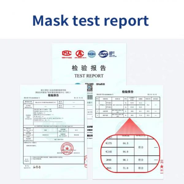 Disposable N95 Face Mask Comfortable Wearing With Breathing Valve