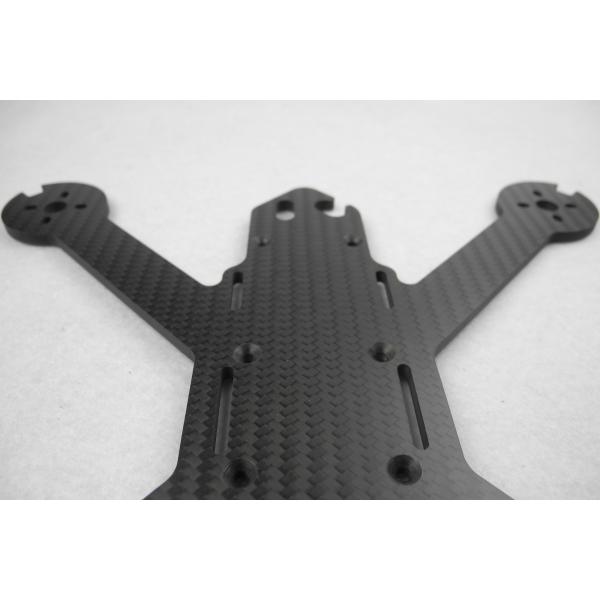 Durable Carbon Fiber Sheet CNC Machining Service With 3K Plain Weave Patterns