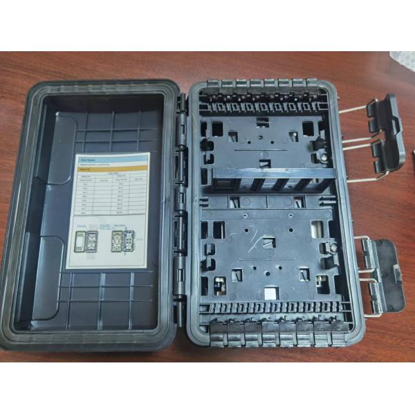 6 Port Horizontal Fiber Optic Enclosure for Aerial/Direct Burial/Duct Mounting System