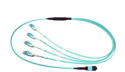 Elite 40G 100G MPO MTP Harness Cable SM MM 12F 24F 48F LSZH OFNP Breakout Patch