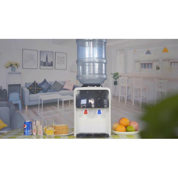 Electric Cooling Mini Water Dispenser Hot And Cold With Bimetal Thermostat Temp Control