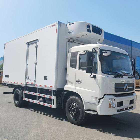 Hot Sale 7.8cbm Van Ice Cream/Sea Food Freezer Vehicle 9tons Refrigerator Truck