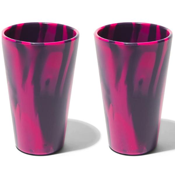 Silipint Stemless Wine Glasses 480ml Colorful Original Silicone Pint Cup