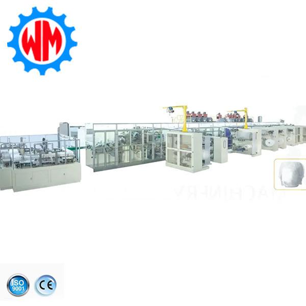 Customized Specification 700pcs/min Baby Training Panties Making Machine Stable Work