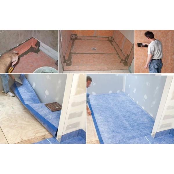High Polymer Waterproofing Membrane for Washroom Tile and Wall Waterproofing Solution
