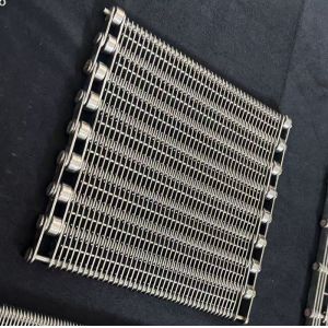 304 Stainless Steel Wire Mesh Conveyor Belt 50KG Load for Baking Ovens