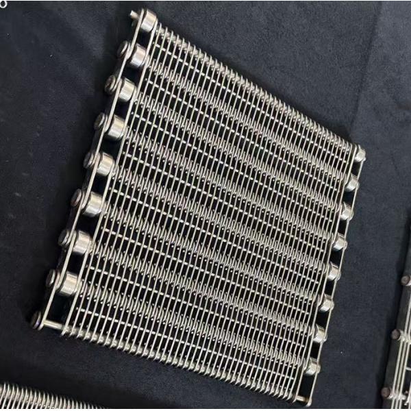 304 Stainless Steel Wire Mesh Conveyor Belt 50KG Load for Baking Ovens