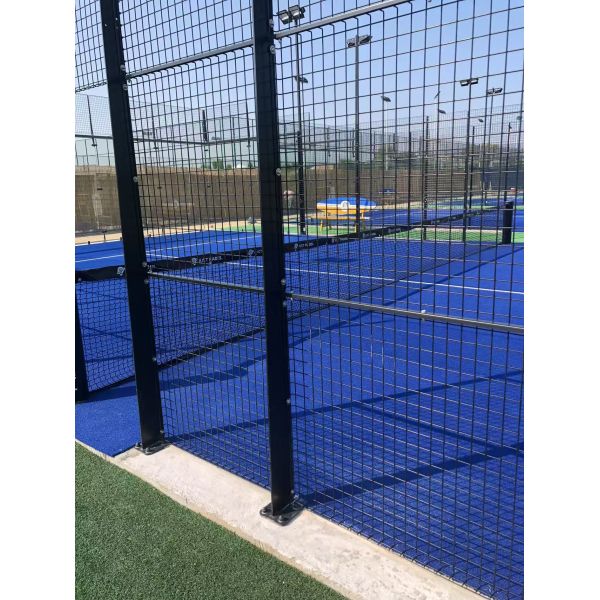 360 Degree Panoramic Visual Padel Court Safety Protection For Diverse Sports Scenarios