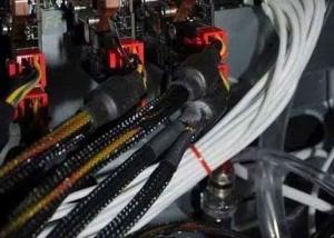 Gainer tressé électrique ignifuge pour la protection automatique de couverture