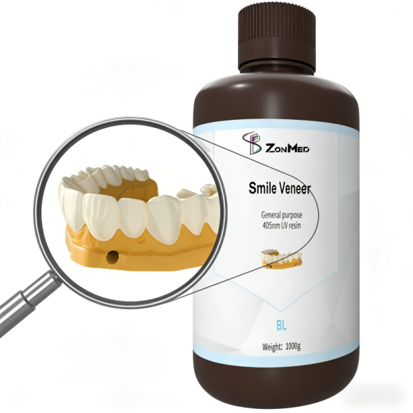 Natural Tooth Feel Smile Veneers Featuring Thickness 0.3 To 0.7 Mm and Water Absorption Rate 0.45-0.58 Percent Engineered for Performance