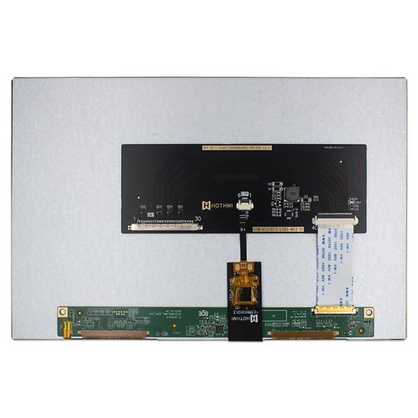 10.1-inch TFT LCD display, capacitive touch screen, 1280x800 dot matrix, LVDS interface