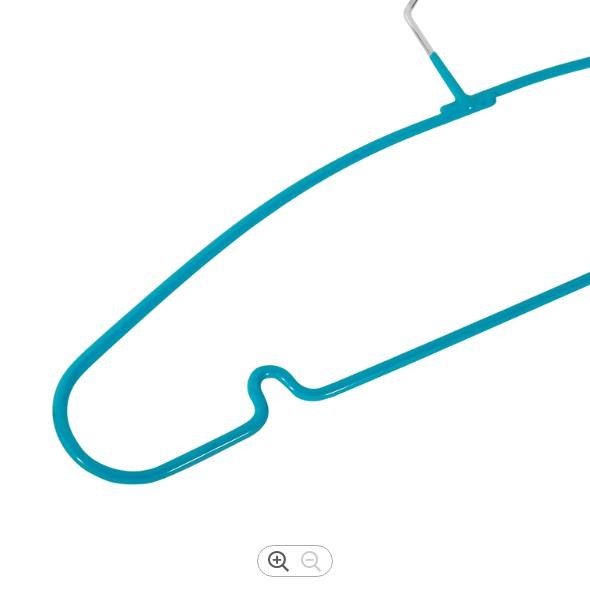 40.9cm Metal Cloth Hanger , Green Metal Shirt Hangers