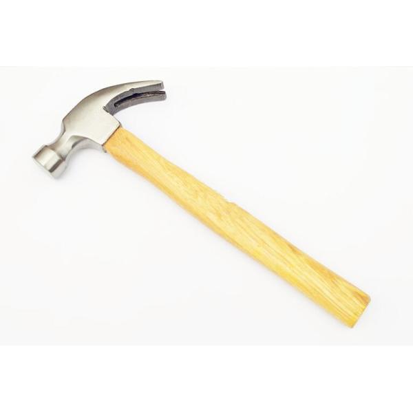 Forged Steel Carpenter Hand Tools 16OZ American Type Polishing Surface Wooden Handle Claw Hammer Nail Hammer
