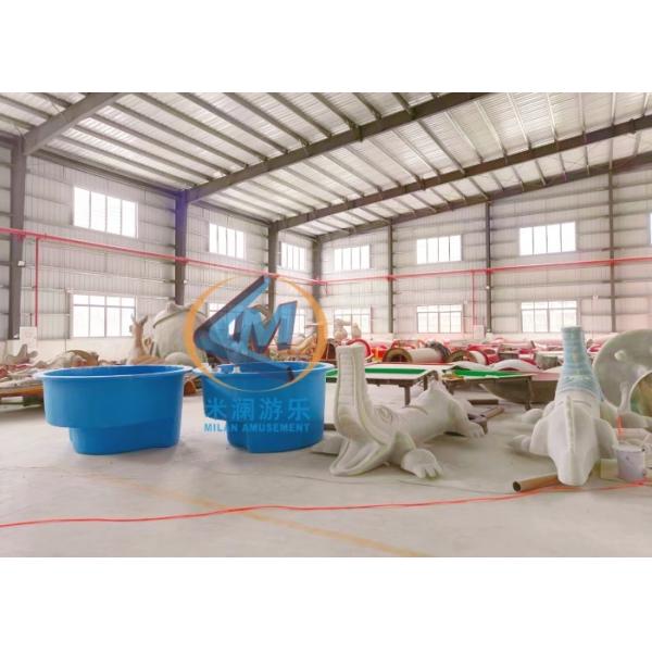 Outdoor Water Park Water Slide Design 10x9m Pool For Commercial Public Park