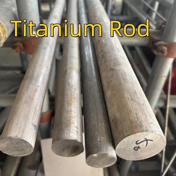 Pure Titanium Gr2 Rod TA2 Corrosion Resistant Titanium Alloy Round Bar Solution Annealed And Pickled