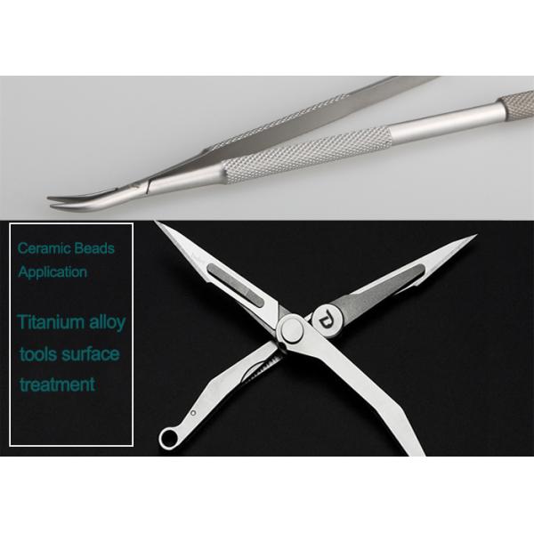 Surgical Knives Sandblasting B30 size 0.600 Mm Ceramic Blasting Media