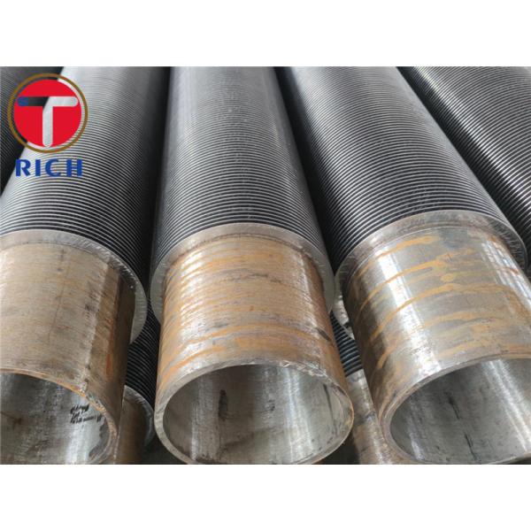 Aluminium Condenser DIN Extruded Finned Tube 6mm Outer Diameter
