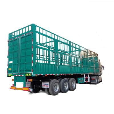 Tri Axles Stake 4 Floors Stockade Livestock Transporting Pigs Semi Trailer and Standard