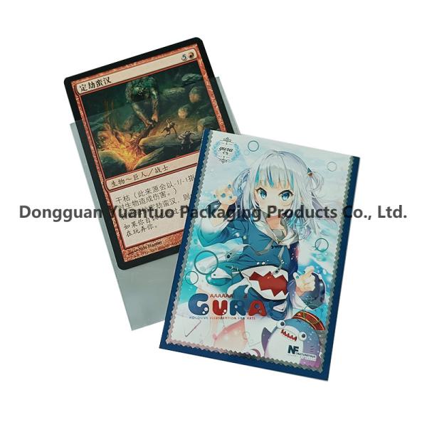Wholesale Custom Card Sleeves – 100 Microns, Strong Seams, OEM Printing, Protect & Display Your Cards