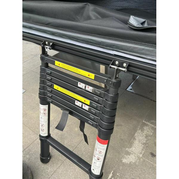 Tente triangulaire sur le toit 210x132cm Alloy Shell en aluminium 320G Tissu Oxford