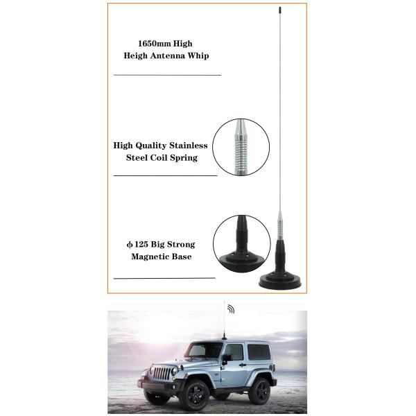 Антенны радио Cb увеличения высокой антенны UHF 915mhz увеличения сильной магнитной высокие