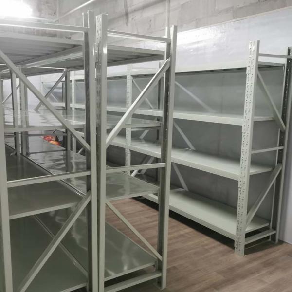 Warehouse Assembly Required Industrial Metal Shelving In Black For Customized Needs