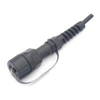 Conector reforçado de fibra óptica MPO ODVA impermeável IP67
