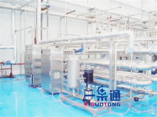 Dairy Coconut Milk / Cow Milk Drink UHT Sterilization Machine With Energy Save