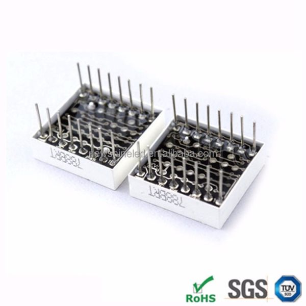 32mmx32mm 8x8 LED Dot Matrix Display Module 3.0mm (Ultra Bright Red/Green/Blue/RGB, Common Anode/Cathode)
