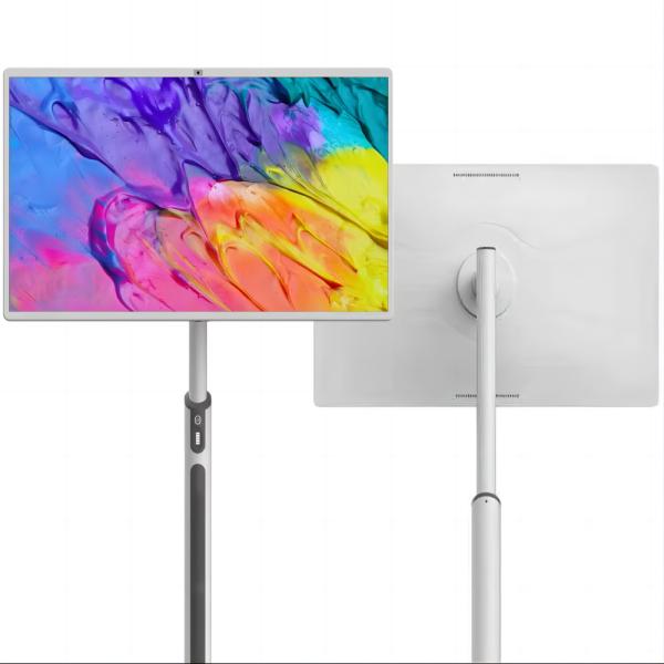 27 32 Inch Fun Smart TV Display Portable Monitor Android 13 8+128gb Touch Screen with Camera