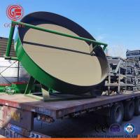 chaîne de production d'engrais organique de disque de 1000kg/H Q235