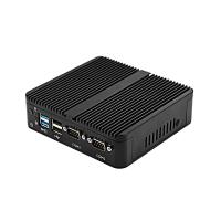 Celeron J4125 Fanless Mini PC 2 DB-9 RS232 COM 2 RJ45 LAN Mini Desktop Computer