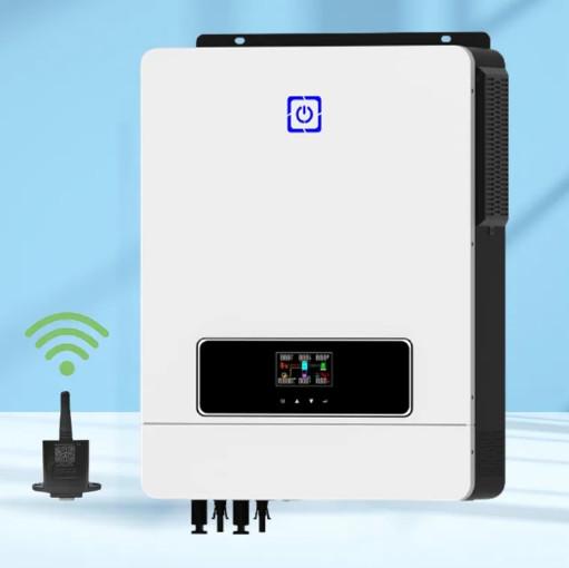 DEMUDA 8.2KW 10.2KW 48V 220VAC Pure Sine Wave Solar Hybrid Inverter Dual MPPT Inverter Charger For Solar Energy System