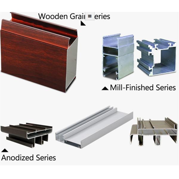 Industrial LED Aluminium Extrusion Profiles , Outdoor Aluminum Trim Extrusions