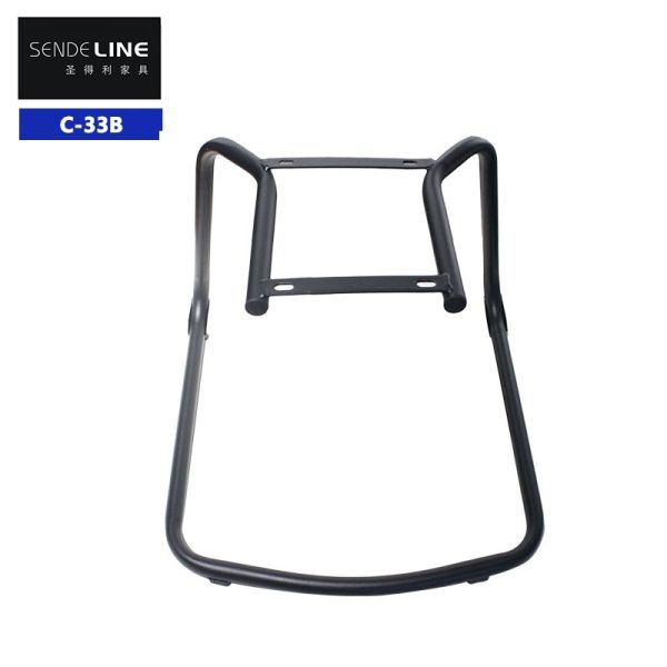 Stylish black iron Office Chair Metal Frame， office chair base, 515×515×370mm