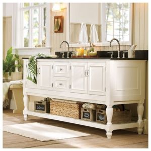 Custom Shaker Style Bathroom Vanities Hot Selling Lacquer Single Double Sink
