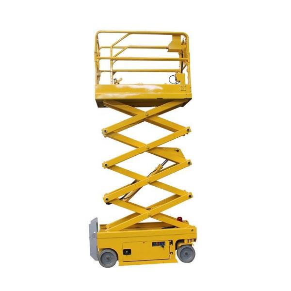 6m 8m 230kg Self Propelled Scissor Lift Vertical Electric Scissor Lift Platform