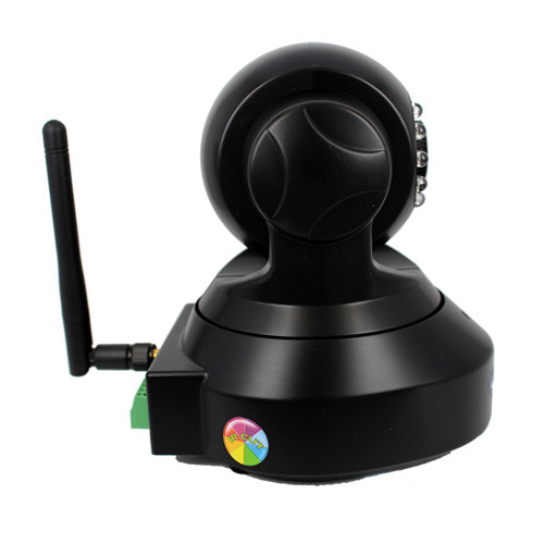1/4 CMOS 1MP 720P Wireless Wi-Fi PT Remote Monitoring IP Camera w/ 10-IR LED / TF