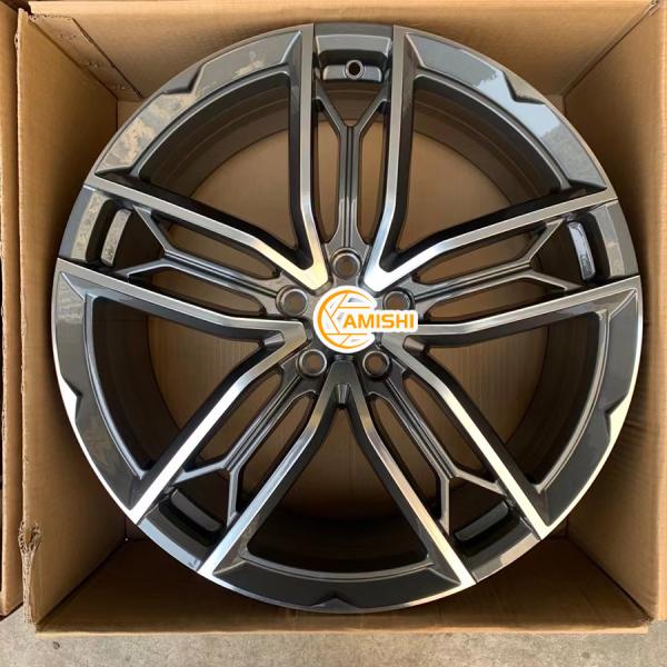 Forged 5x114.3 21 Inch Alloy Wheels Rims For Maserati 5 Double Spoke